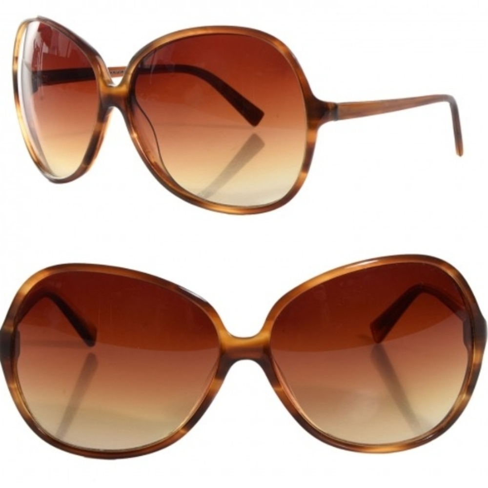 Oliver Peoples Tortoise Gradient Sunglasses